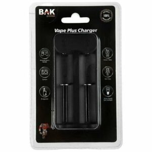 CARREGADOR VAPE PLUS CHARGER - BAK PREMIUM