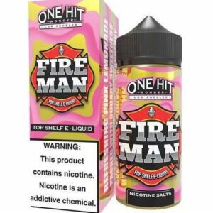 LÍQUIDO NICSALT FIRE MAN - PINK LEMONADE - ONE HIT WONDER E-LIQUID