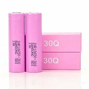 PACK C/ 2 BATERIAS 18650 30Q 3.7V 3000MAH 15A - SAMSUNG