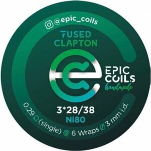 RESISTÊNCIA EPIC COILS FUSED CLAPTON N80