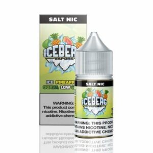 LÍQUIDO SALT ICE PINEAPPLE GUAVA LOW MINT - ICEBERG VAPORS