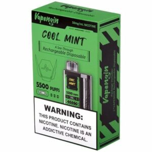 POD DESCARTÁVEL 5500 PUFFS - COOL MINT - VAPENGIN