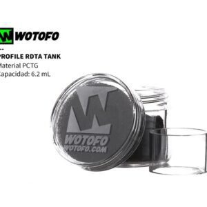 TUBO DE VIDRO ( REPOSIÇÃO ) PROFILE RDTA 6.2ML S/ ORING - WOTOFO