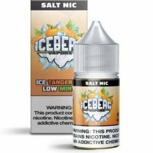 LÍQUIDO SALT ICE TANGERINE LOW MINT - ICEBERG VAPORS