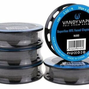 FIO SUPERFINE MTL FUSED CLAPTON WIRE - VANDY VAPE
