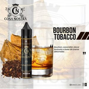 LÍQUIDO BOURBON TOBACCO - COSA NOSTRA