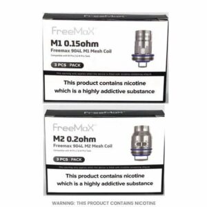 BOBINA COIL REPOSIÇÃO M1/M2/M3 904L MESH COIL P/ MPRO 2 / MPRO TANK - FREEMAX