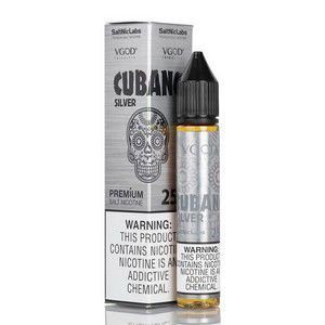 LÍQUIDO CUBANO SILVER - SALTNIC / SALT NICOTINE - VGOD SALTNIC