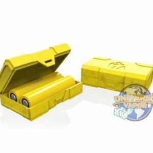 CASE DE BATERIA CHUBBY GORILLA DUAL 18650 ( AMARELO )