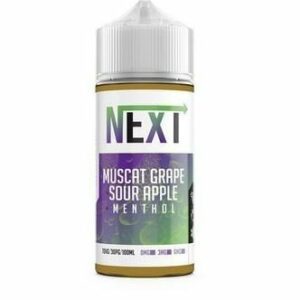 LÍQUIDO MUSCAT GRAPE SOUR APPLE MENTHOL - NEXT