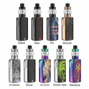 KIT LUXE S 220W TOUCH SCREEN TANK SKRR-S - VAPORESSO + 2 BATERIAS 30Q 18650 3000MAH SANSUNG