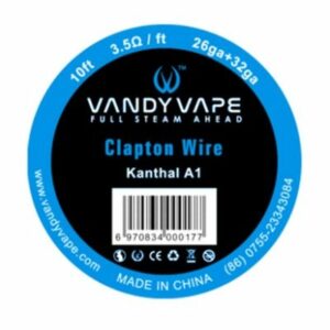 FIO CLAPTON WIRE / KANTHAL A1 FULL STEAM AHEAD - VANDY VAPE