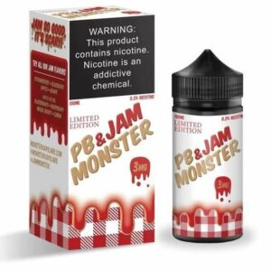 LÍQUIDO PB & JAM MOSTER STRAWBERRY - JAM MONSTER