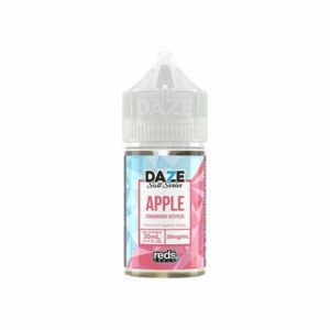 LÍQUIDO APPLE STRAWBERRY ICED PLUS - REDS - NICSALT - 7 DAZE