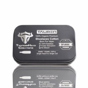 ALGODÃO TAUREN 100% ORGANICO PREMIUM SHOELACES COTTON - THUNDERHEAD CREATIONS