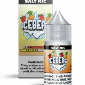 LÍQUIDO SALT ICE STRAWBERRY PINEAPPLE LOW MINT - ICEBERG VAPORS
