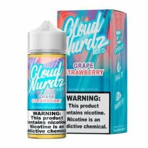 LÍQUIDO GRAPE STRAWBERRY ICED - CLOUD NURDZ