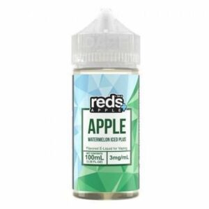 LÍQUIDO APPLE WATERMELON ICED PLUS - REDS - 7 DAZE