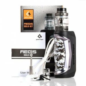KIT AEGIS SOLO 100W TC WITH TANK CERBERUS - GEEK VAPE