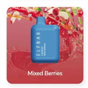 POD DESCARTÁVEL LB5000 5000 PUFFS - MIXED BERRIES - ELF BAR
