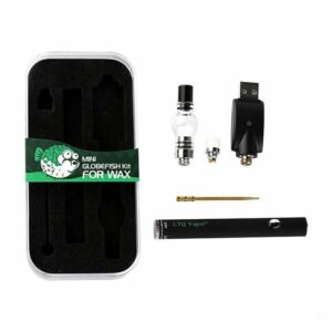 KIT MINI GLOBEFISH FOR WAX 380MAH P/ CERA - LTQ VAPOR