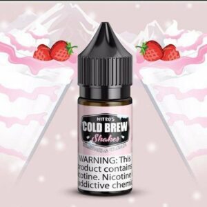 LÍQUIDO STRAWBERRY CREAM - NICSALT - NITRO'S COLD BREW