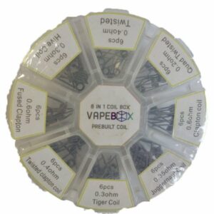 KIT DE RESISTÊNCIAS PRONTAS 8 IN 1 PREBUILT - VAPEBOX