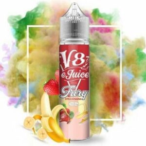 LÍQUIDO STRAWNANA - FURY - V8 E-JUICE
