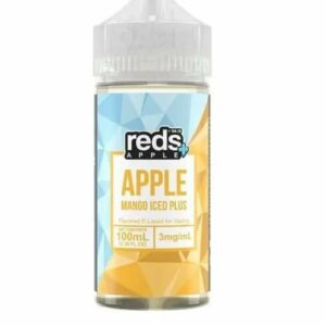 LÍQUIDO APPLE MANGO ICED PLUS - REDS - 7 DAZE