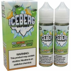 LIQUIDO ICE MELON GREEN APPLE LOW MINT - ICEBERG VAPORS