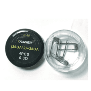 PREBUILT RTA / RDA NI80 O.3 OHM - OUMIER