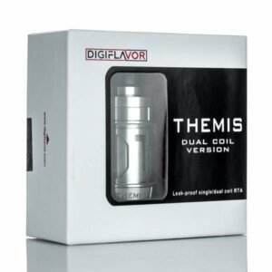 ATOMIZADOR TANK THEMIS RTA DUAL COIL VERSION - DIGIFLAVOR