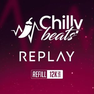 CARTUCHO ( REFIL ) REPLAY 12K PUFFS - CHILLY BEATS