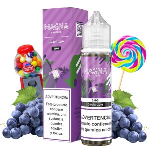 LIQUIDO FREEBASE GRAPE GUM - MAGNA