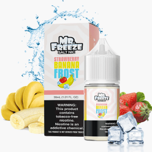 LÍQUIDO NICSALT STRAWBERRY BANANA FROST - MR FREEZE