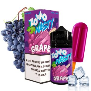 LÍQUIDO FREEBASE PICOLE DE UVA - ZOMO NASTY