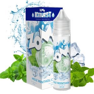 LÍQUIDO FREEBASE HOLZ MENTHOL ICE - ZOMO ICEBURST