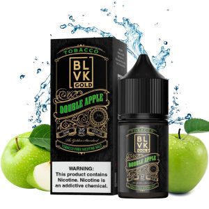 LÍQUIDO NICSALT DOUBLE APPLE - BLVK GOLD