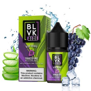 LÍQUIDO NICSALT ALOE GRAPE - BLVK ALOE