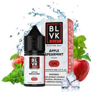 LÍQUIDO NICSALT APPLE SPEARMINT - BLVK MINT