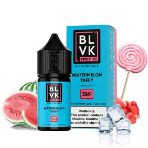LÍQUIDO NICSALT WATERMELON TAFFY - BLVK FRUIT ICE
