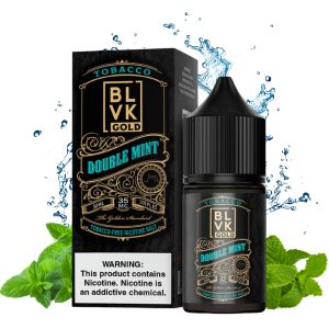 LÍQUIDO NICSALT DOUBLE MINT - BLVK GOLD