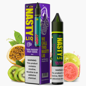 LÍQUIDO NICSALT KIWI PASSION FRUIT GUAVA - NASTY LIQ