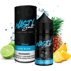 LÍQUIDO NICSALT SLOW BLOW - NASTY LOW MINT