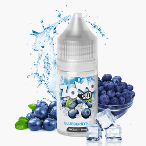 LÍQUIDO NICSALT BLUEBERRY ICE - ZOMO