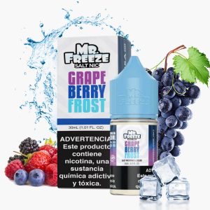 LÍQUIDO NICSALT GRAPE BERRY FROST - MR FREEZE