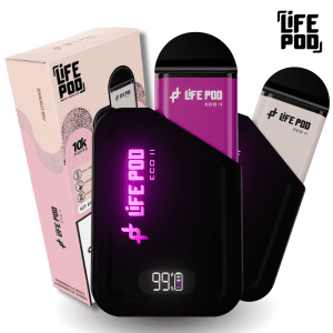 KIT POD SYSTEM - LIFE POD ECO 2 10K PUFFS - LIFEPOD