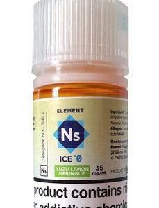 LÍQUIDO NICSALT YUZU LEMON MERINGUE ICE - ELEMENT
