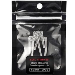 PREBUILT COIL JUGGERNAULT COIL VAPE 0.2OHM C/ 3 PEÇAS - COIL MASTER