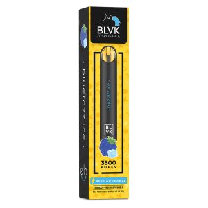 POD DESCARTÁVEL ELLO PLUS 3500 PUFFS - BLUERAZZ ICE - 35/50MG - BLVK UNICORN